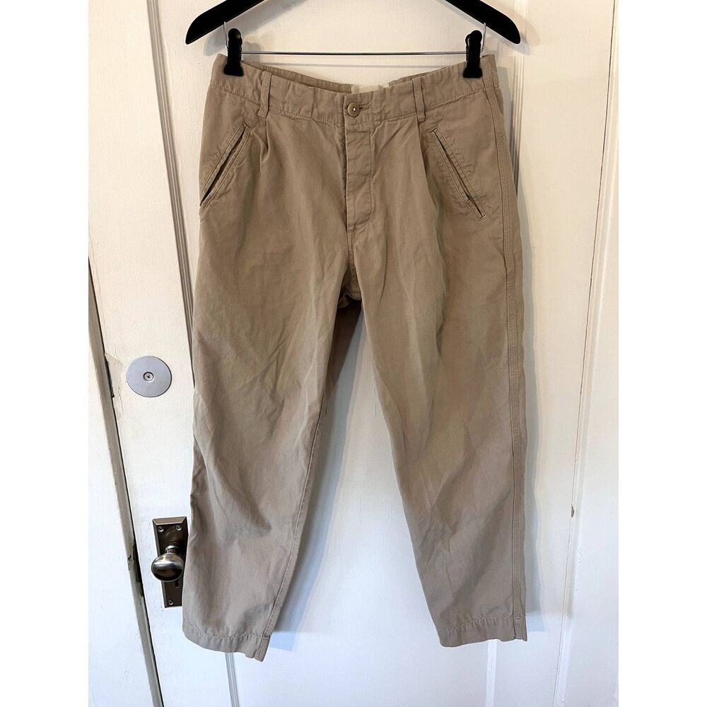 Folk Men's Assembly Pants Tan Khaki Size 2 (M) Cotton